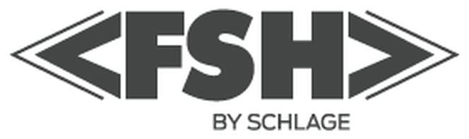 FSH (Fast Fix Security Hardware) logo, one of the security brands installed and serviced by Rest-A-Sured Security in Perth