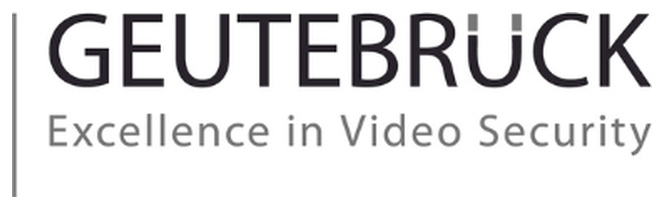 Geutebrück logo, one of the security brands installed and serviced by Rest-A-Sured Security in Perth