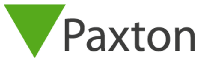 Paxton logo, one of the security brands installed and serviced by Rest-A-Sured Security in Perth