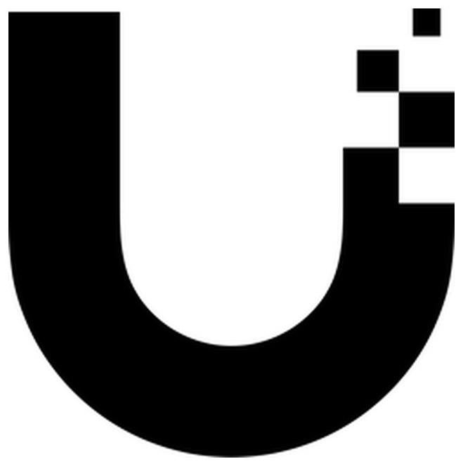 Ubiquiti logo, one of the security brands installed and serviced by Rest-A-Sured Security in Perth