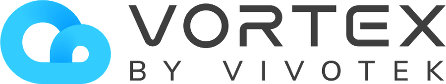 Vortex logo, one of the security brands installed and serviced by Rest-A-Sured Security in Perth